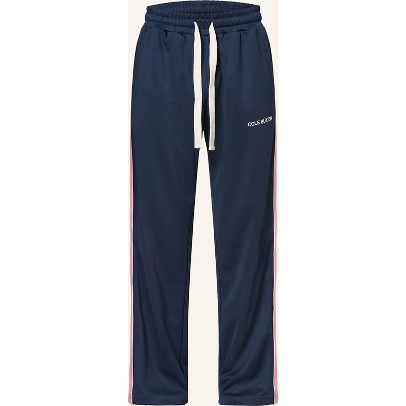 Cole Buxton Track Pants Contrast Tape blau