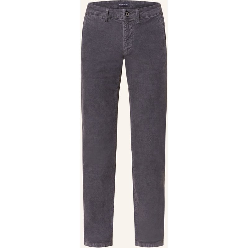 Strokesman's Cordchino Slim Fit grau