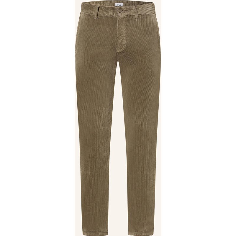 Paul Cordchino Comfort Fit gruen