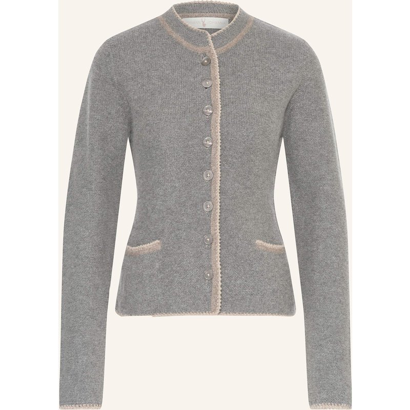 Johann & Johanna Strickjanker Mit Cashmere grau