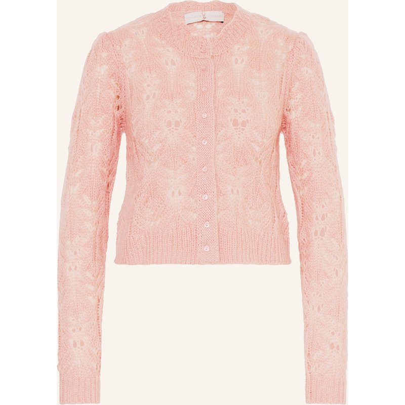 Johann & Johanna Strickjanker Mit Mohair rosa