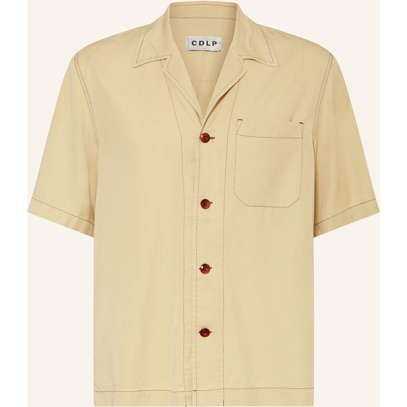 Cdlp Resorthemd Comfort Fit beige