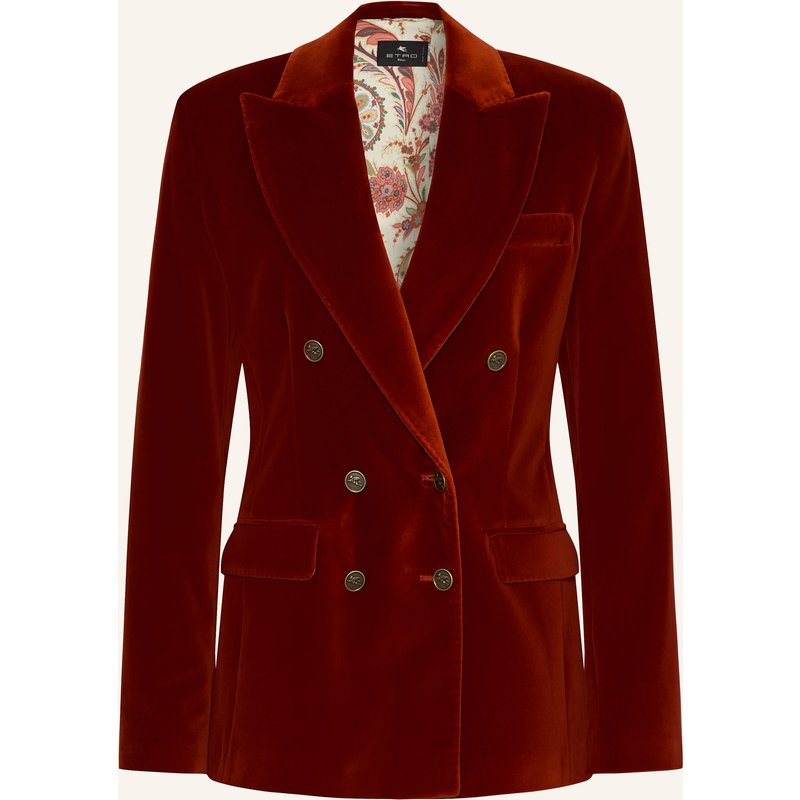 Etro Samtblazer rot