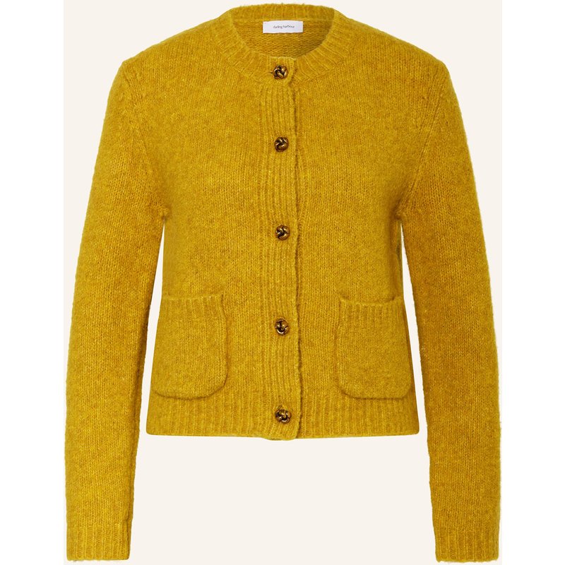 Darling Harbour Strickjacke gelb