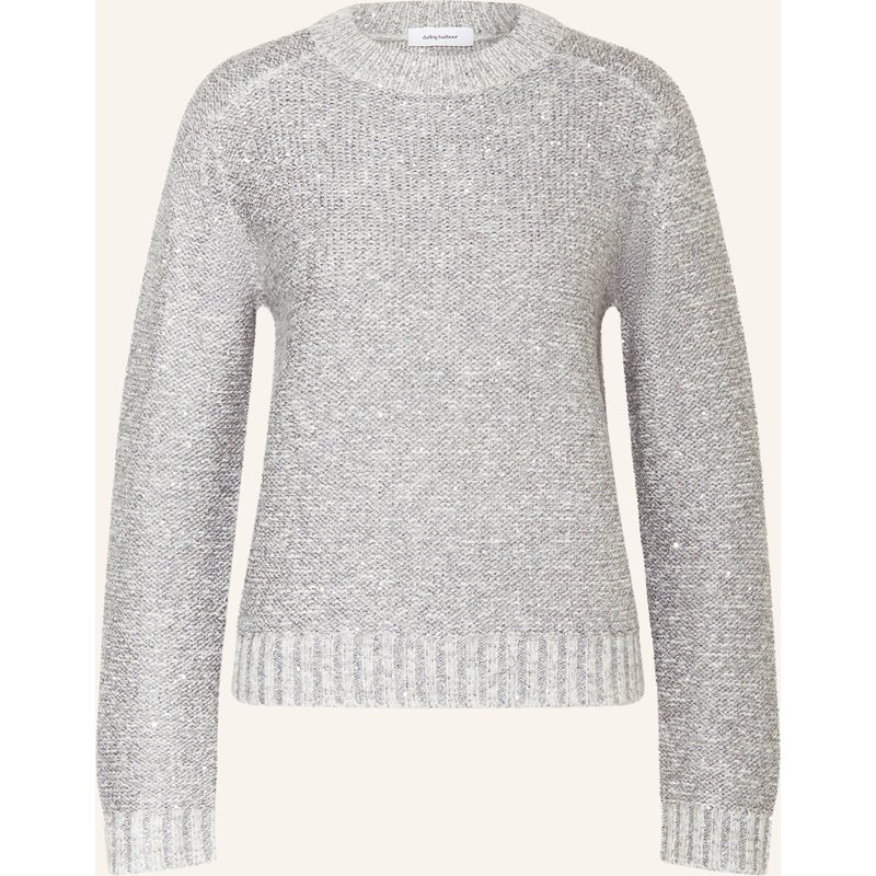 Darling Harbour Pullover Mit Pailletten grau