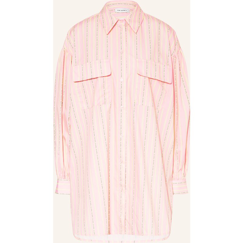 Oh April Hemdblusenkleid Noni pink