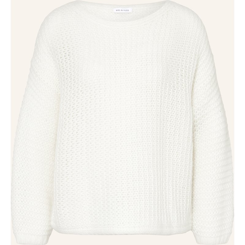 Mrs & Hugs Pullover weiss