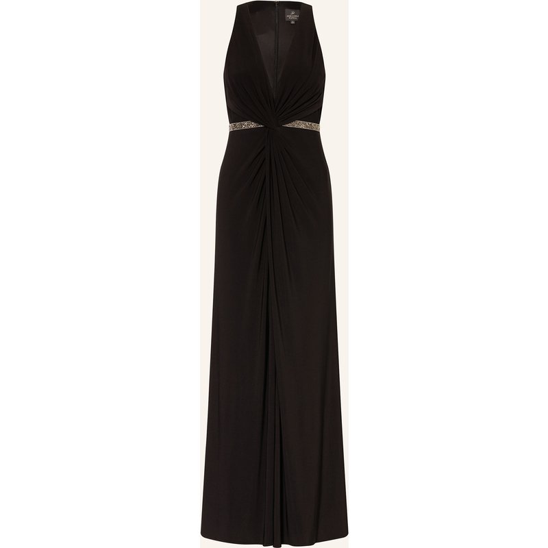 Adrianna Papell Abendkleid Mit Schmucksteinen schwarz