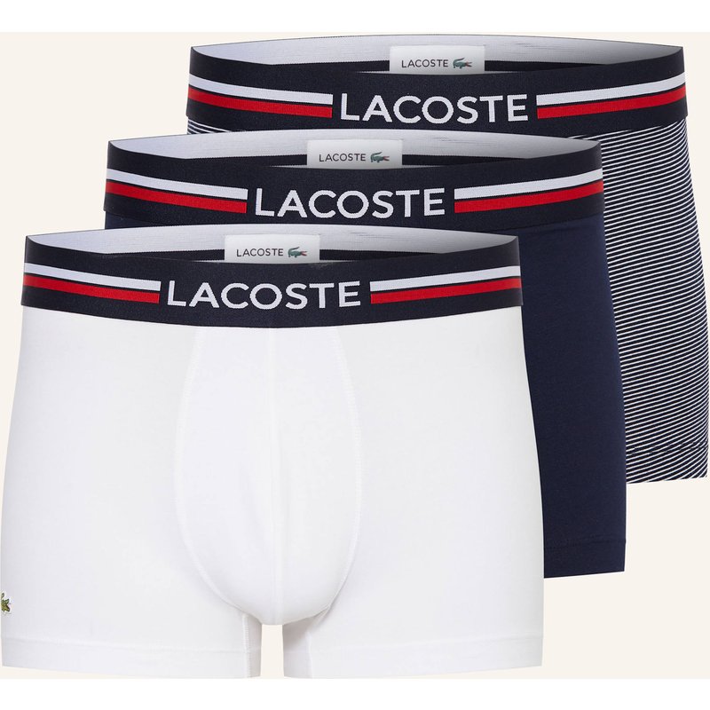 Lacoste 3er-Pack Boxershorts blau