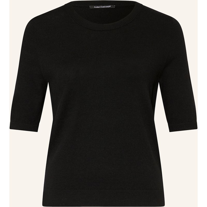 Luisa Cerano Strickshirt schwarz