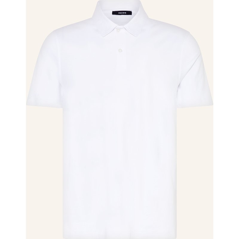 Reiss Jersey-Poloshirt Earl Regular Fit weiss