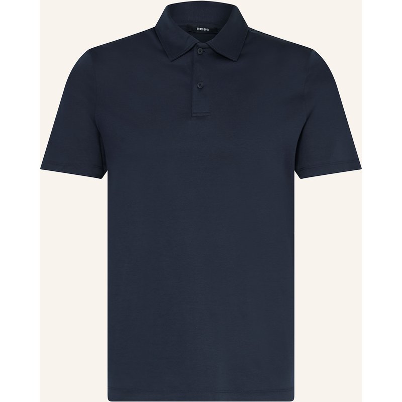 Reiss Jersey-Poloshirt Earl Regular Fit blau