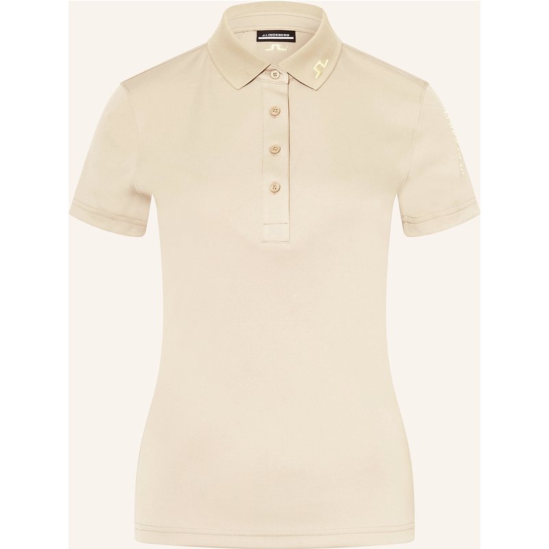 J.Lindeberg Funktions-Poloshirt braun