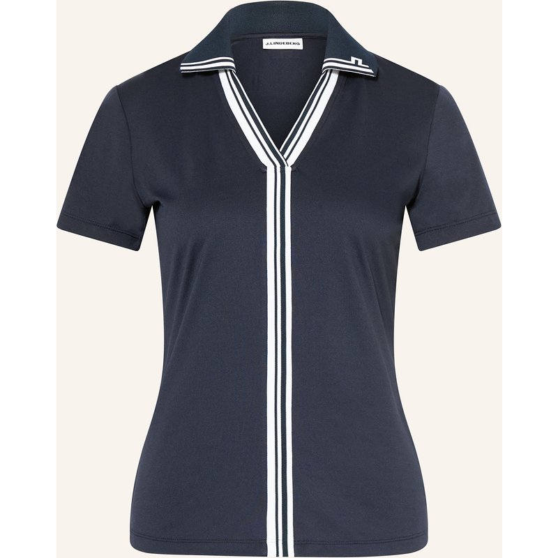 J.Lindeberg Funktions-Poloshirt blau