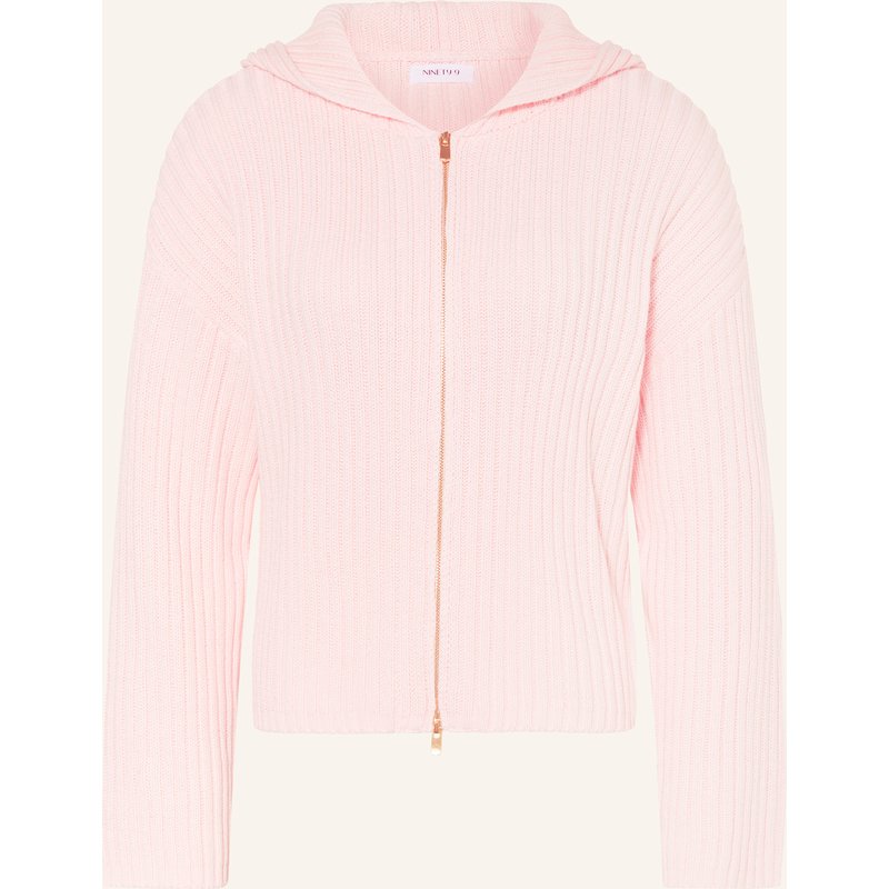 Ninety-9 Strickjacke Knitted rosa