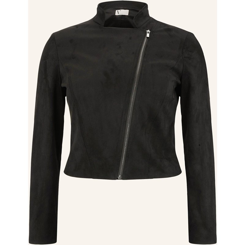 V By Vera Mont Cropped-Jacke schwarz