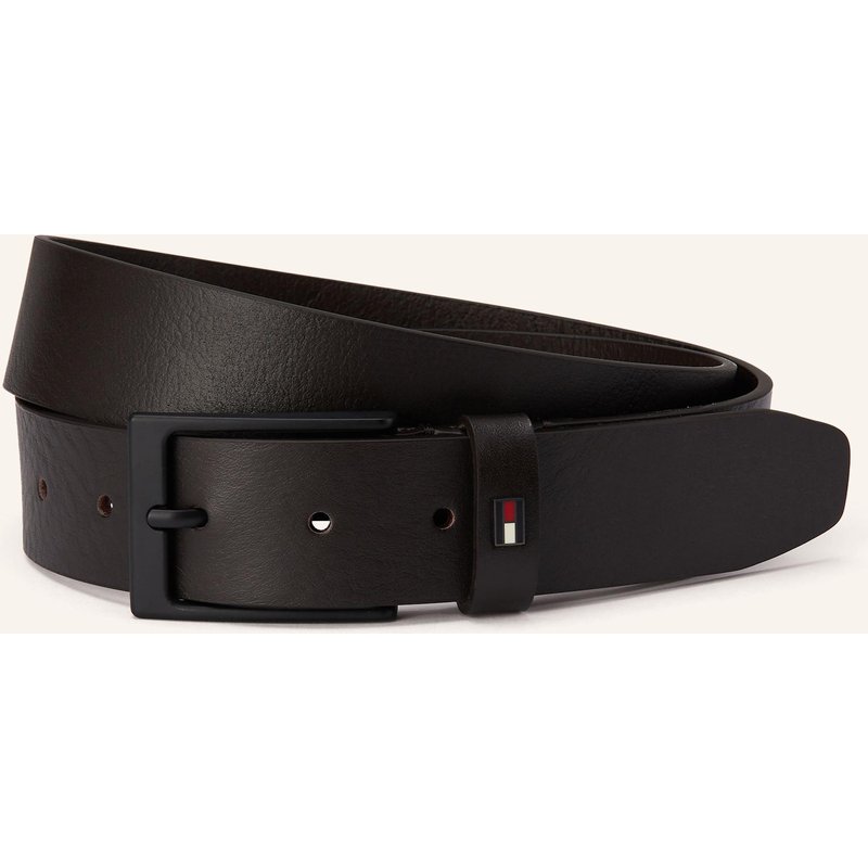 Tommy Hilfiger Ledergürtel Layton braun