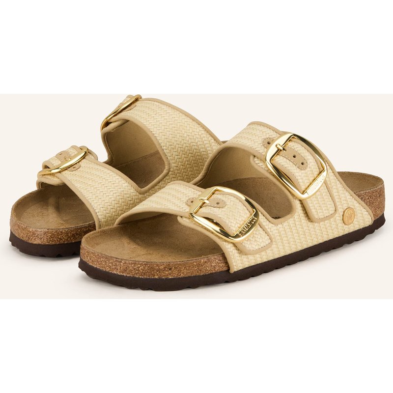 Birkenstock Pantoletten Arizona Big Buckle beige