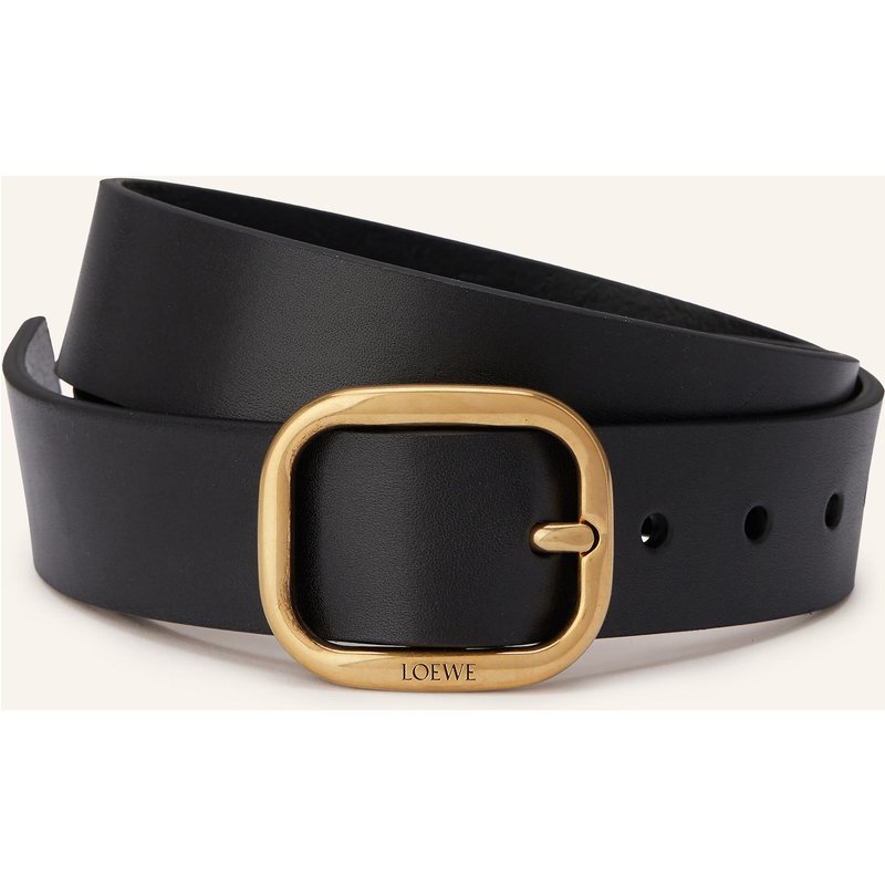 Loewe Ledergürtel schwarz