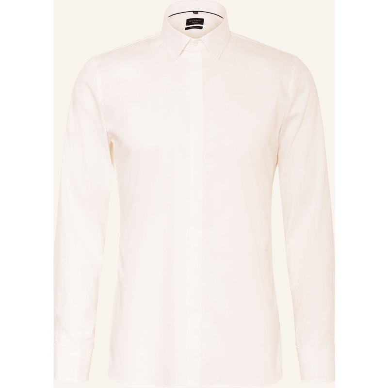 Olymp Hemd No. Six Super Slim Mit Umschlagmanschette weiss