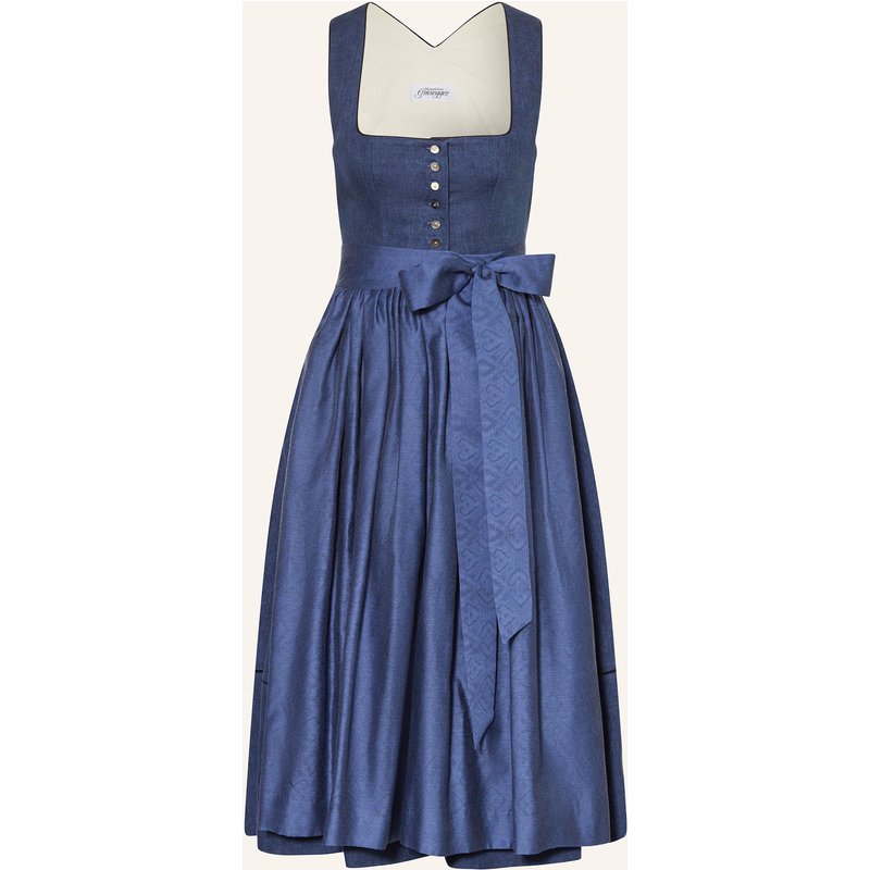 Grasegger Leinen-Dirndl Brianna blau