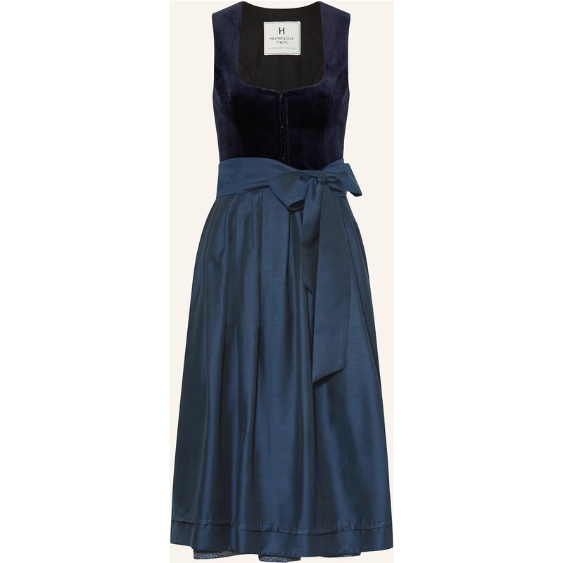 Heimatglück Tracht Dirndl Fiona blau