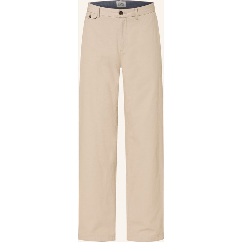 Scotch & Soda Anzughose Otis Relaxed Fit beige