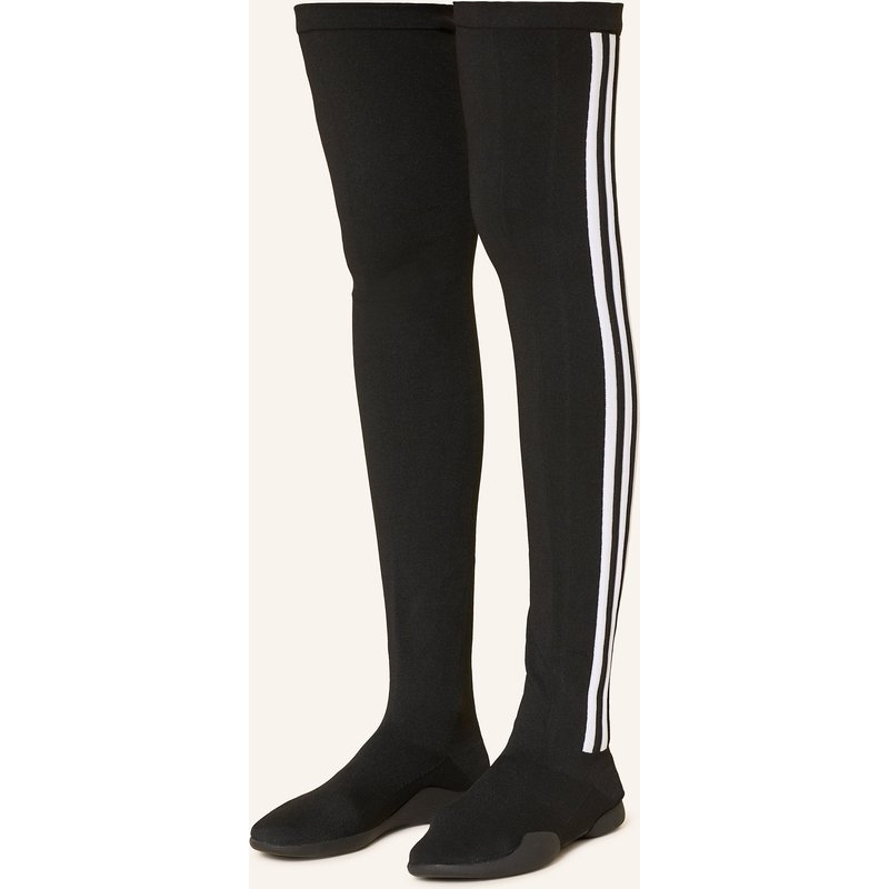 Adidas Originals Overknee-Stiefel Taekwondo Mei schwarz