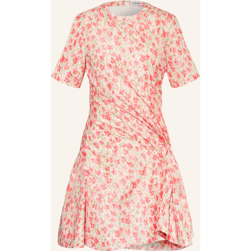 Loewe Cocktailkleid Mit Seide rosa