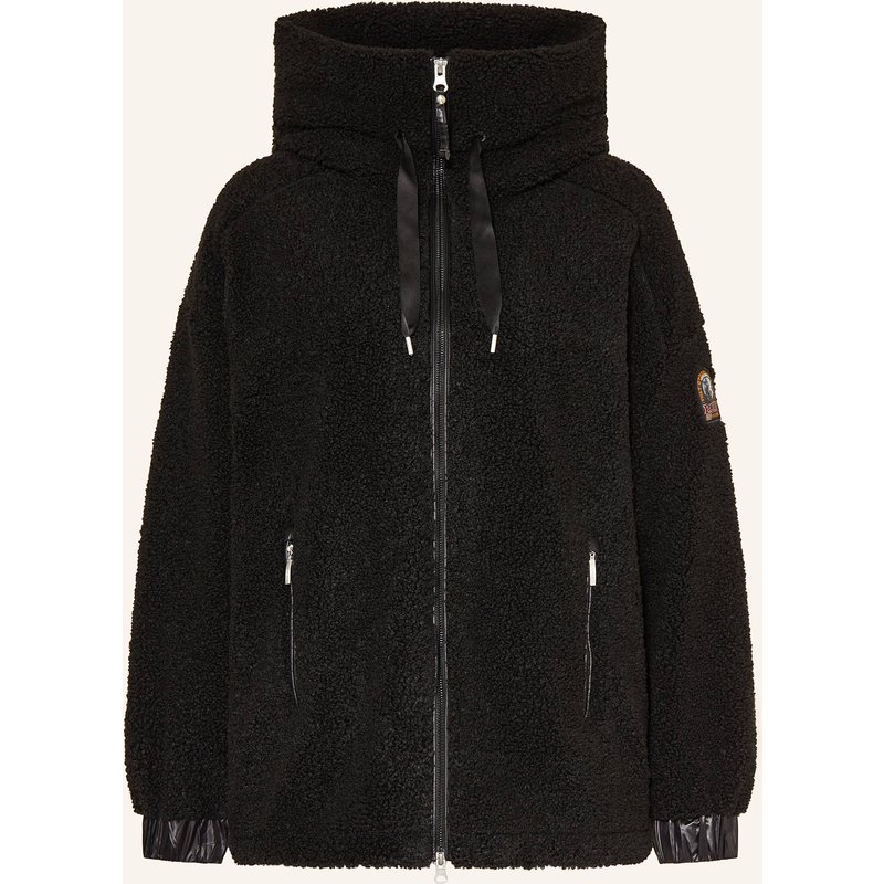 Parajumpers Teddyfell-Jacke Noelle schwarz