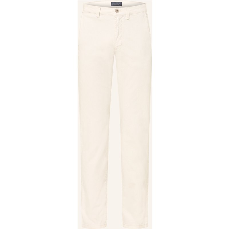 Strokesman's Cordchino Slim Fit weiss