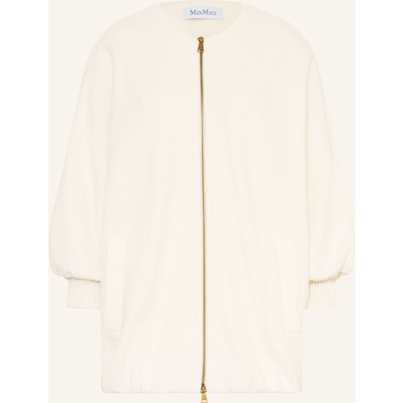 Max Mara Strickjacke Cirino weiss