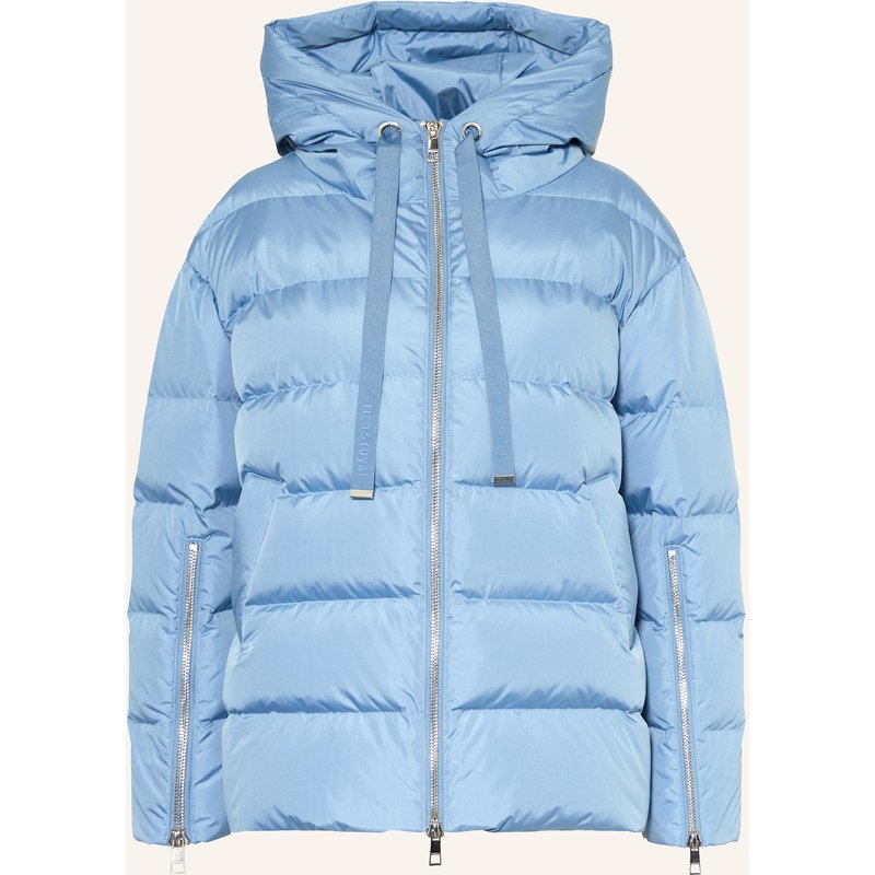 Rich & Royal Daunenjacke blau
