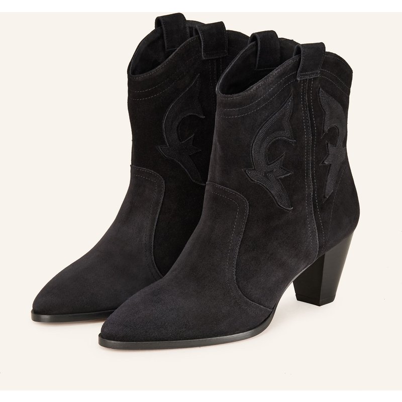Ba&Sh Cowboy Boots Casey schwarz