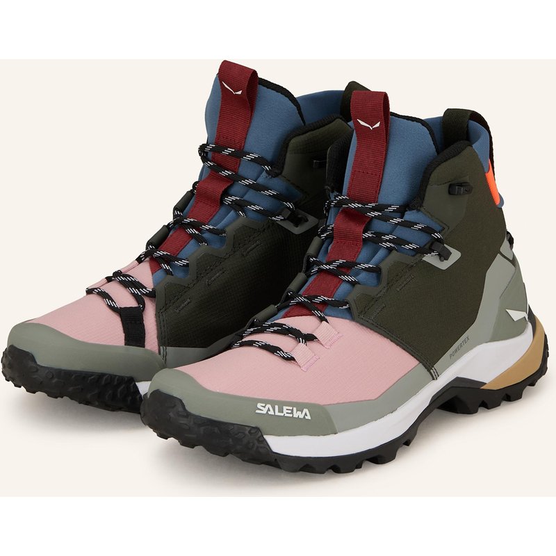 Salewa Wanderschuhe Puez 2 Mid Ptx gruen