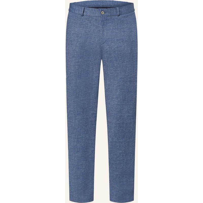 Paul Anzughose Slim Fit Aus Jersey blau