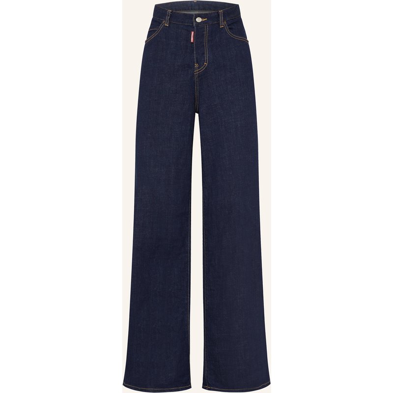dsquared2 Straight Jeans Traveller blau