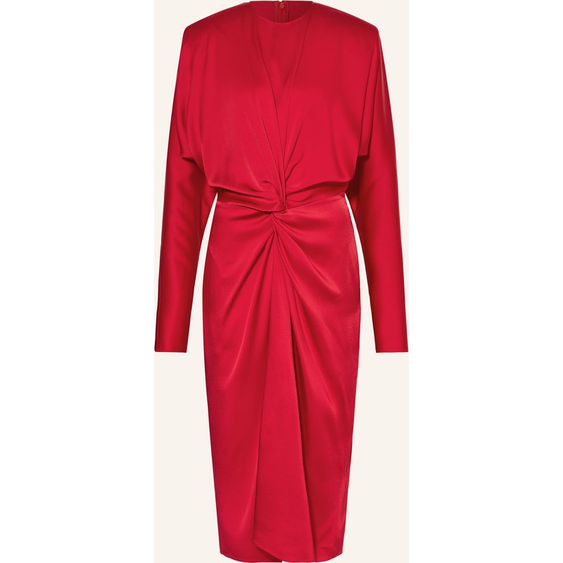 Stella Mccartney Satinkleid rot
