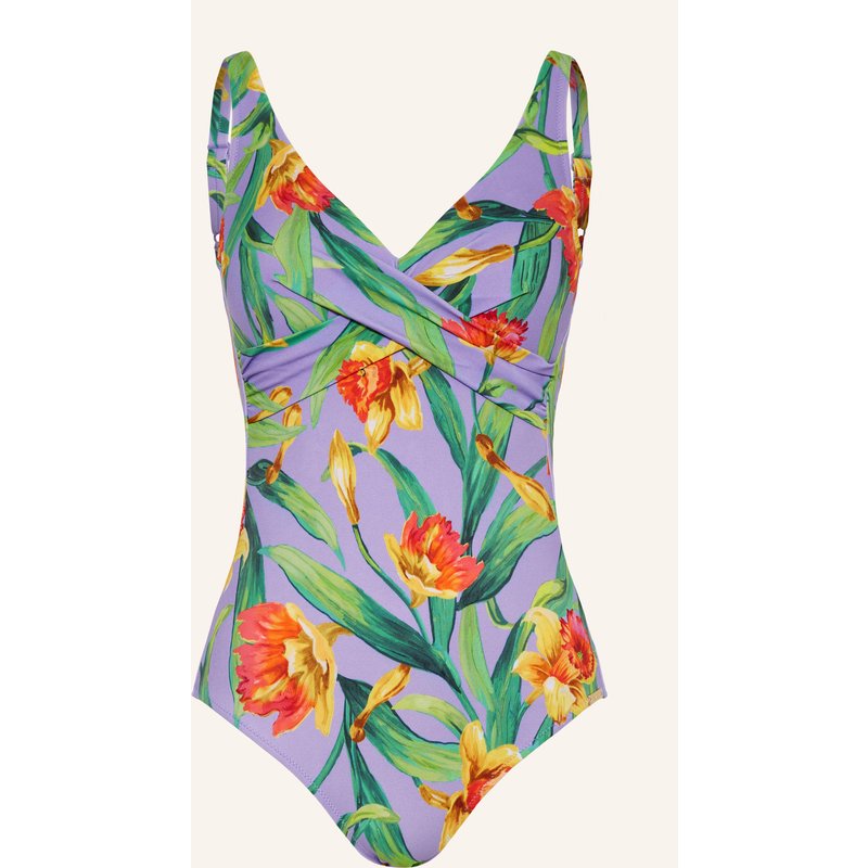 Charmline Shape-Badeanzug Botanique Radiance lila
