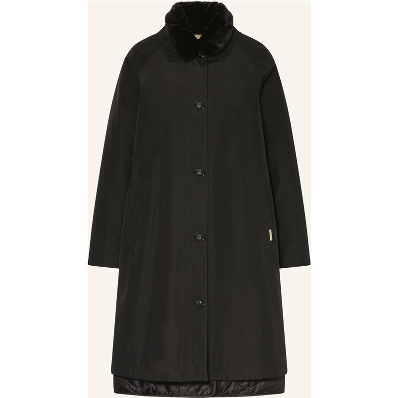Woolrich 2-In-1-Mantel schwarz
