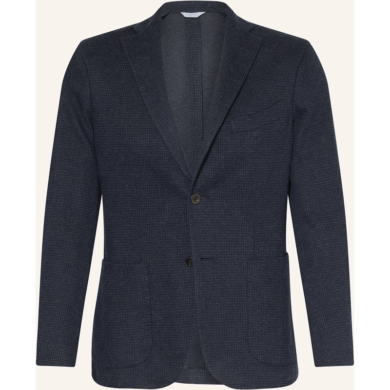 Boglioli Flanell-Sakko Slim Fit blau