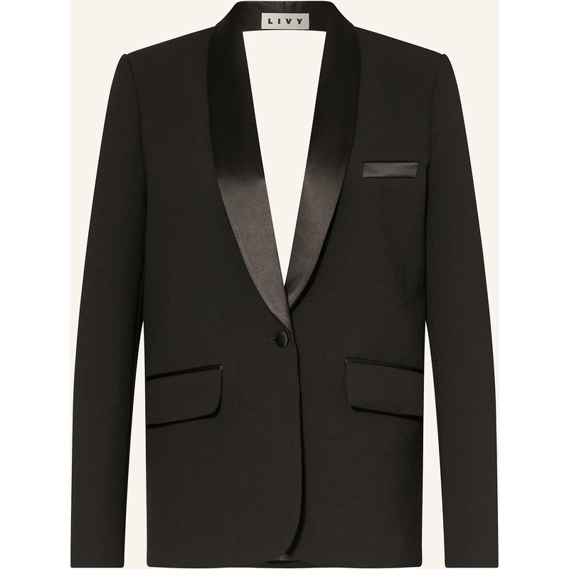 Livy Blazer Louis Mit Cut-Out schwarz