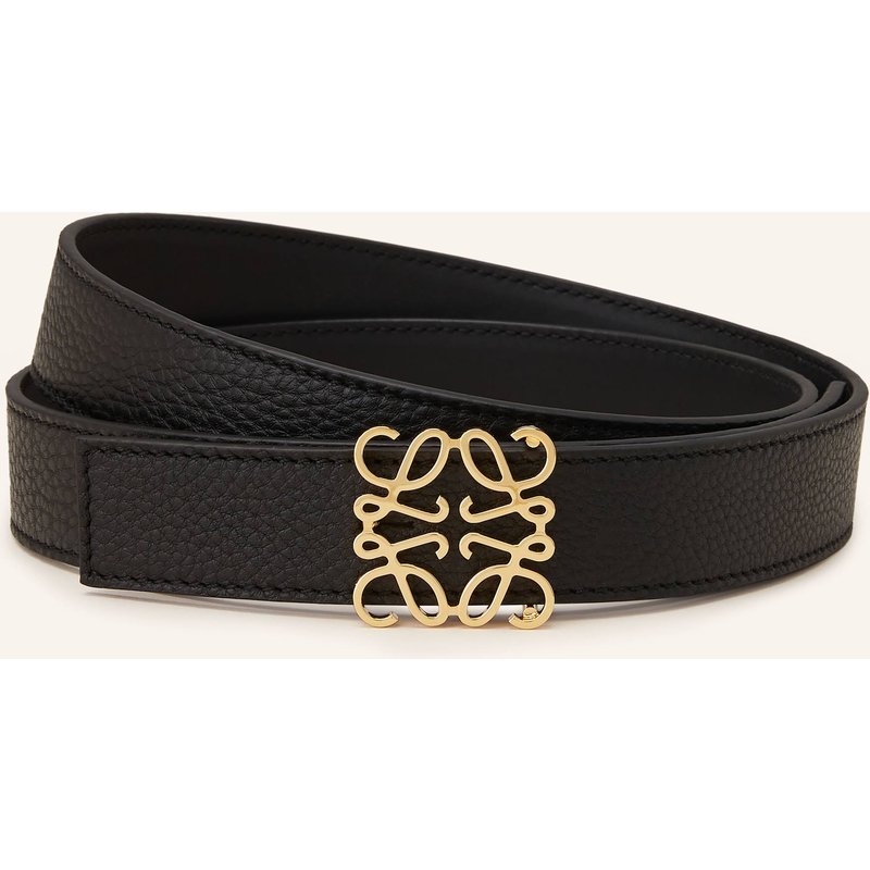 Loewe Wendegürtel Anagram schwarz