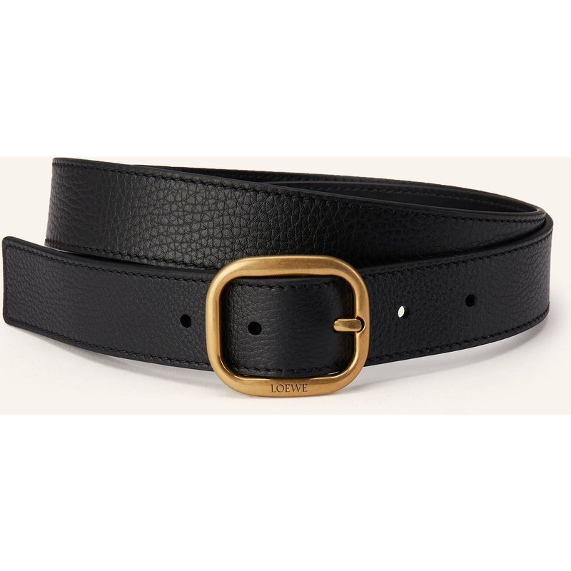 Loewe Ledergürtel schwarz