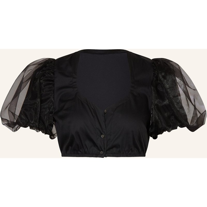 Johann & Johanna Dirndlbluse schwarz