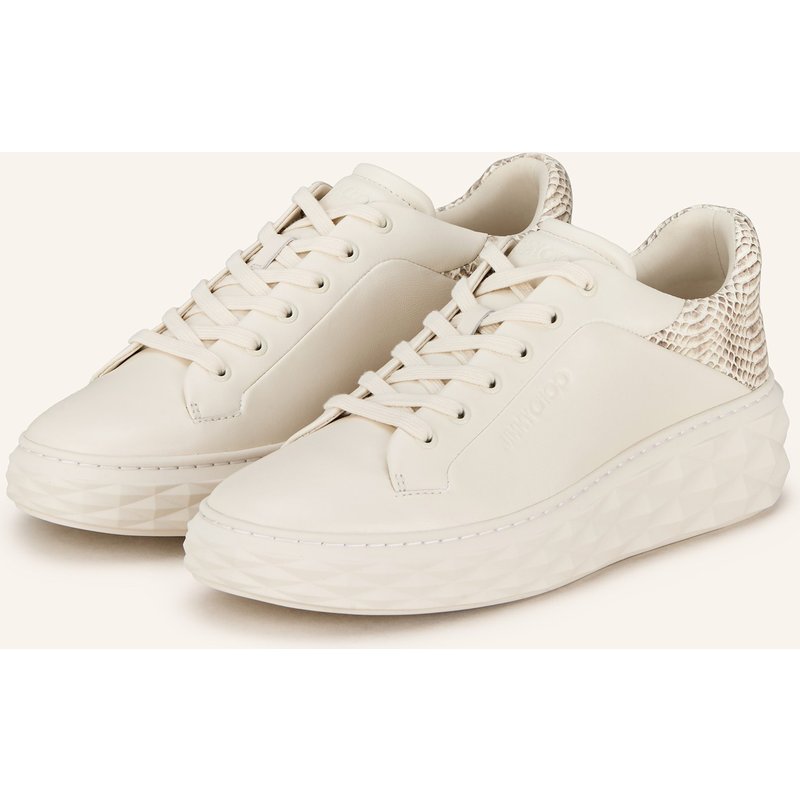 Jimmy Choo Sneaker Diamond Maxi weiss
