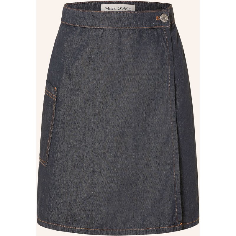 Marc O'polo Jeansrock Mit Leinen beige