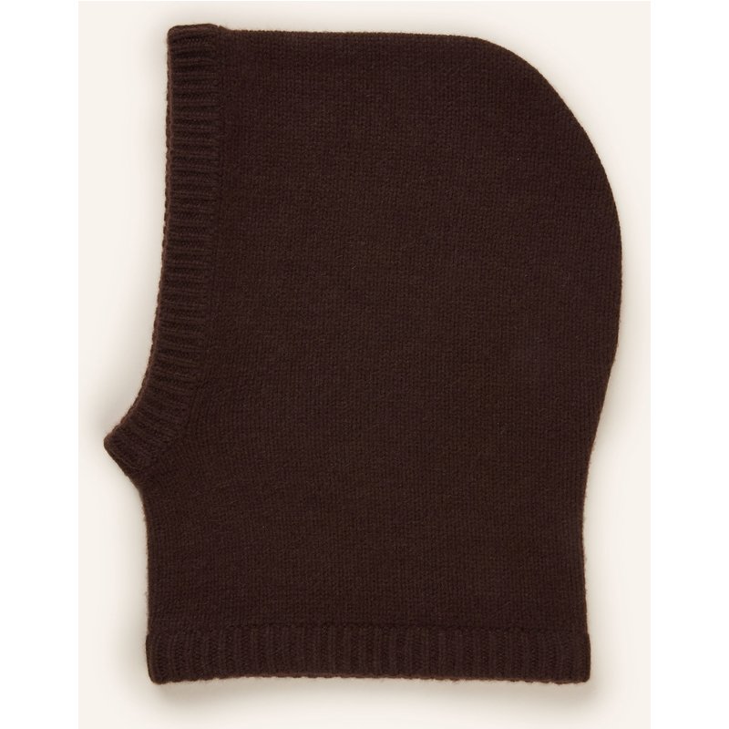 Soft Goat Cashmere-Balaclava braun