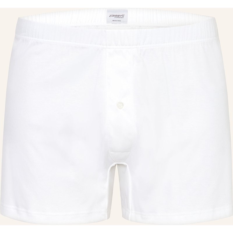 Zimmerli Boxershorts Sea Island weiss