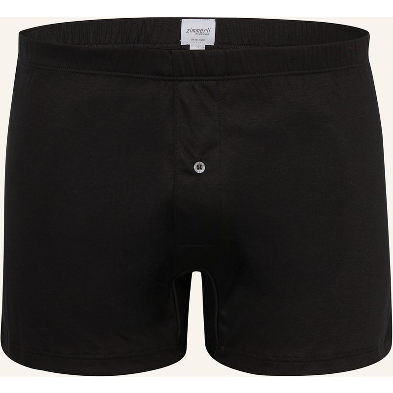 Zimmerli Boxershorts Sea Island schwarz